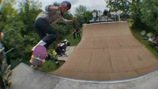 Miniature : Western mini ramp sesh chez Loic