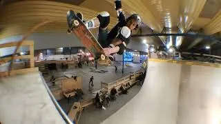 Miniature : Gaby Bloch dans son jardin , la vert ramp du Hangar Darwin Skatepark de Bordeaux
