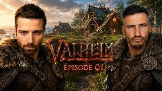 Miniature : ⚔️NOS 1ers PAS sur VALHEIM avec Arthur Ray !⚔️ ep.01