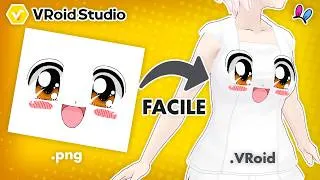 Miniature : Importer une Image Dans VRoid Studio - Tutoriel FACILE (Nouvelle Fonctionnalité)