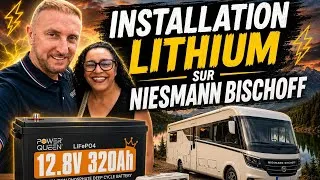 Miniature : 🔋 J'ai installé une batterie Powerqueen lithium 320 Ah sur mon NIESMANN+BISCHOFF !