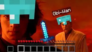 Miniature : ANAKIN VS OBI-WAN but it's MINECRAFT
