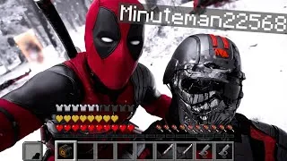 Miniature : DEADPOOL & WOLVERINE but it's MINECRAFT (Bye Bye Bye)