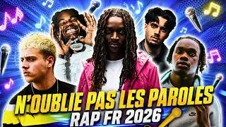 Miniature : TERMINE LES PAROLES - Rap FR 2026 🎤📀🇫🇷 #1 | 30 Hits Rap | Quiz Musical 2026