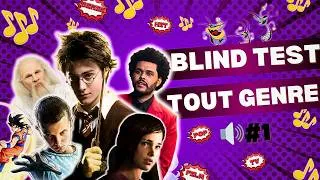 Miniature : BLIND TEST TOUT GENRE 🎤🎬📺🎮 | 50 Extraits (Chansons, Films, Séries, Dessins Animés, Anime, Jeux, ...)