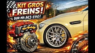 Miniature : J’ai monté des FREINS de M4 F82 sur ma M3 E90 😱 Upgrade ultime ! (EPYTEC)
