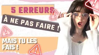 Miniature : Pourquoi t'as pas 20 en maths ? 🧐 5 erreurs à éviter à tout prix en maths ! 😱