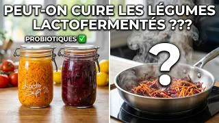 Miniature : NE CUISEZ PAS VOS LÉGUMES LACTOFERMENTÉS AVANT D'AVOIR VU ÇA ???