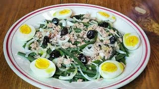 Miniature : SALADE DE HARICOTS VERTS AU THON 