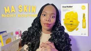 Miniature : Ma Skin Night Routine ( première fois que je testais ce masque ...)