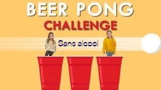 Miniature : Beer pong challenge ( sans alcool )