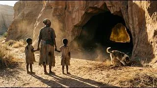 Miniature : La veuve pauvre suivit son chien jusqu'à la grotte – ce qu'il trouva là sauva ses enfants !