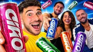 Miniature : J'ai Testé Les CIAO ENERGY De Squeezie, Inoxtag Et Léna !
