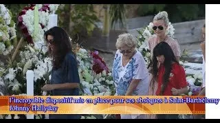 Miniature : Johnny Hally­day  l’in­croyable dispo­si­tif mis en place pour ses obsèques à Saint-Barthé­lemy