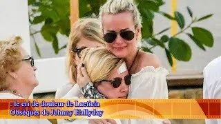 Miniature : Obsèques de Johnny Hally­day  : le cri de douleur de Laeti­cia