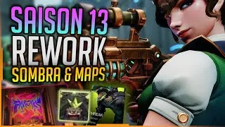Miniature : TEASER PROCHAIN HÉROS & REWORKS MAPS + SOMBRA ! | Saison 13 Overwatch FR