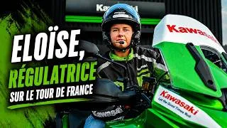 Miniature : Eloïse, régulatrice sur la caravane du Tour de France