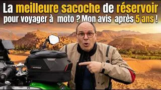 Miniature : La meilleure sacoche de réservoir pour voyager à moto ? Mon avis après 5 ans !