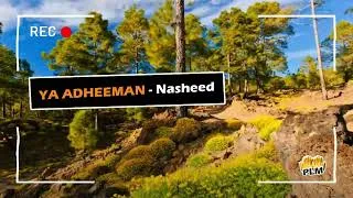 Miniature : Chant Religieux (Nasheed) - YA ADHEEMAN