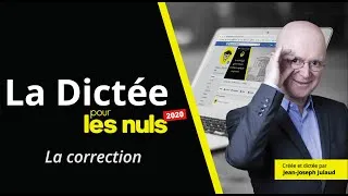 Miniature : Correction de la Dictée "Pour les Nuls" 2020