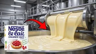 Miniature : Pourquoi le lait concentré fascine l’industrie & comment 16 millions de litres sont transformés chaq