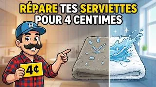 Miniature : Tes Serviettes Ne Sèchent Plus Tes Mains à Cause de Ça — Et Ça Coûte 4 Centimes à Régler