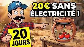 Miniature : Le Frigo En Argile À 20€ Qui Garde Tes Légumes 20 Jours Sans Électricité