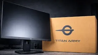 Miniature : My New Budget Monitor (199$) | 1440p • 24.5″ • 240Hz | Titan Army P2510S Plus