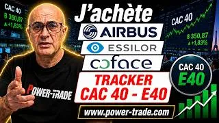 Miniature : J'achète AIRBUS - ESSILOR - COFACE - TRACKER E40 (CAC 40)
