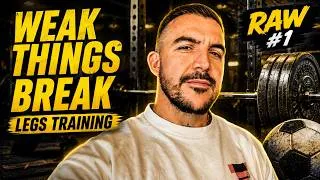 Miniature : LEGS TRAINING - RAW #1 - PROG WEAK THINGS BREAK