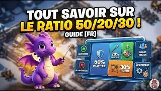 Miniature : Tout savoir sur le RATIO 50/20/30 ! - Whiteout Survival - Guide [FR]
