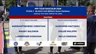 Miniature : PPF TOUR MASCULIN 2026 - Étape 3 - BLANGY-SUR-BRESLE - Demi finale - ANDRIANTSEHENO vs GASPARINI.