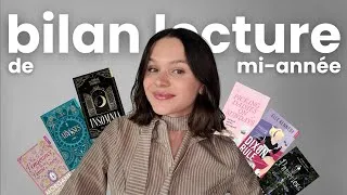 Miniature : BILAN LECTURE DE MI-ANNÉE (midyear freakout booktag)