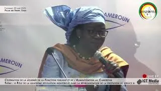 Miniature : "Le service public doit reenchanter les camerounais": intervention du Pr. Nadine Machikou Ngameni