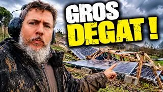 Miniature : Tempête à la Ferme  GROS DEGAT !