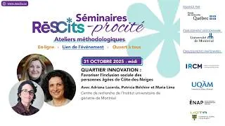 Miniature : Séminaire RéSCits procité 31 octobre 2025
