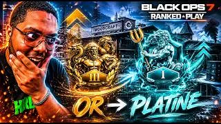 Miniature : LA GAME OU IL FAUT TOUT DONNÉ ! PASSAGE PLATINE EN RANKED MULTI BLACK OPS 7  
