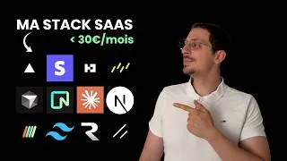 Miniature : Ma stack complète pour lancer un SaaS avec l'IA en 2026 (moins de 30€/mois)