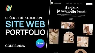 Miniature : Créer et Déployer Son Site Web Portfolio avec Canva (Gratuit, NoCode)