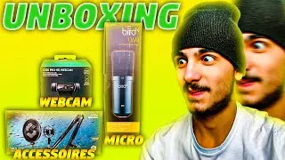 Miniature : UNBOXING DU MICRO BIRD UM1 + DE LA WEBCAM LOGITECH C920 PRO HD 1080P ET PLEINS D'AUTRES TRUCS !
