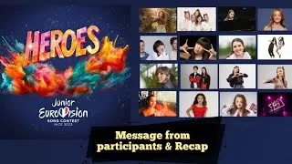 Miniature : Junior Eurovision 2023 - Message & Recap from all participants
