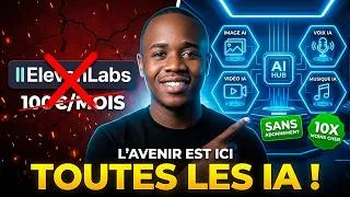 Miniature : J’AI TROUVÉ L’IA ULTIME : Midjourney + ElevenLabs GRATUITS ?