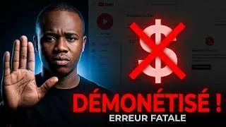 Miniature : MA CHAÎNE A ÉTÉ DÉMONÉTISÉE L’erreur fatale en YouTube Automation