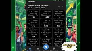 Miniature : Double Chance+ Les Deux Équipes Vont Marquer Explications Très Claire Pour Gagner Facilement Des 💰