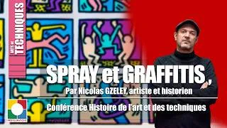 Miniature : Conférence "SPRAY ET GRAFFITIS", RENCONTRE AVEC NICOLAS GZELEY