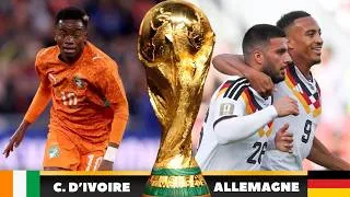 Miniature : Adingra a tout gâché 😭 Faé limite t-il cette équipe ❓🔎 Analyse Côte d'ivoire vs Allemagne