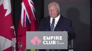 Miniature : Le premier ministre Ford prend la parole et participe à une discussion informelle | Le 14 octobre
