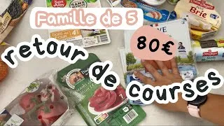 Miniature : 🛒 1 semaine de courses 80€ pour 5 🛒 