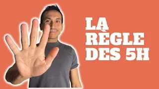 Miniature : La règle des 5h : indispensable pour ta survie professionnelle