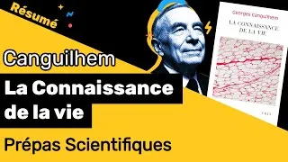 Miniature : La Connaissance de la vie de Canguilhem 📙 RÉSUMÉ spécial prépa scientifique
